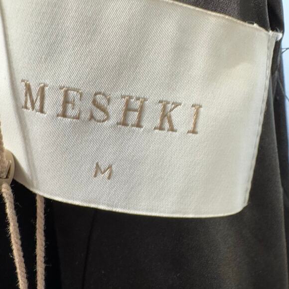 Meshki Helda Fitted Cinched Waist Tailored Blazers Black New Women's Sz M - Picture 14 of 16